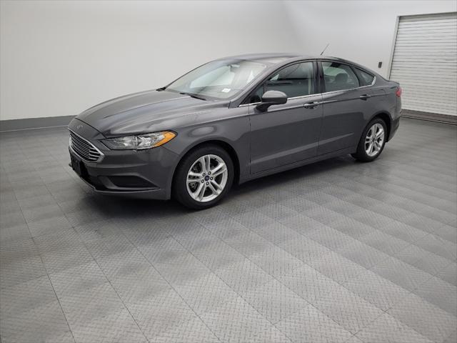 used 2018 Ford Fusion car, priced at $14,995