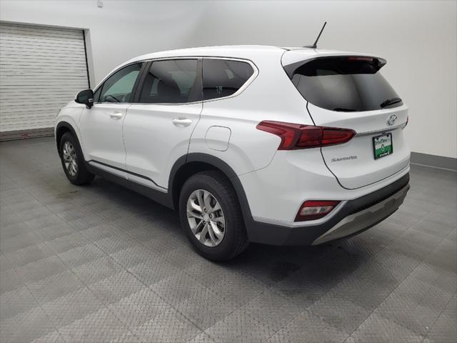 used 2019 Hyundai Santa Fe car, priced at $17,595