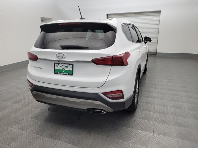 used 2019 Hyundai Santa Fe car, priced at $17,595