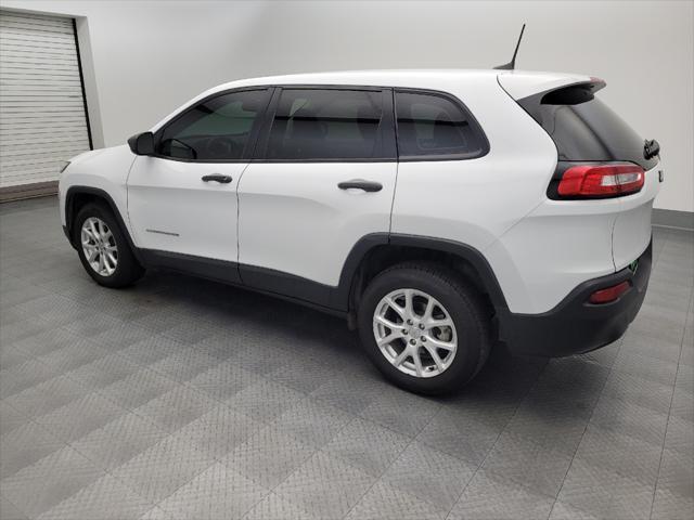 used 2017 Jeep Cherokee car, priced at $15,295