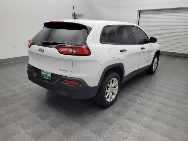 used 2017 Jeep Cherokee car, priced at $15,295