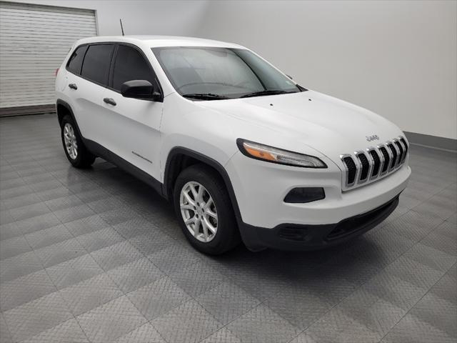 used 2017 Jeep Cherokee car, priced at $15,295