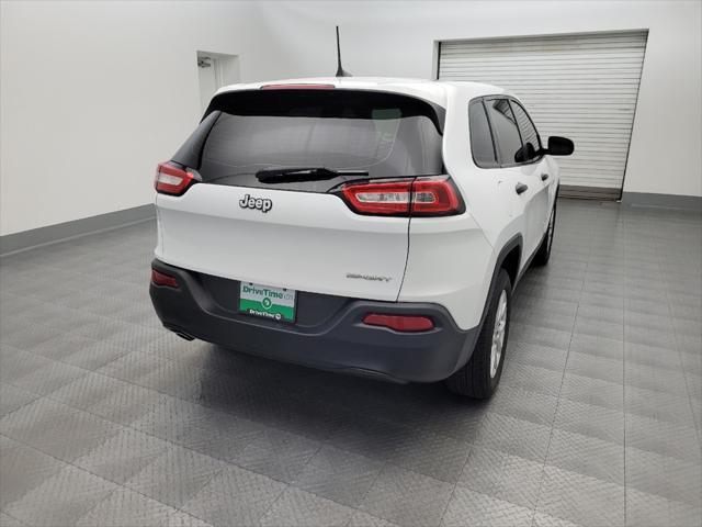 used 2017 Jeep Cherokee car, priced at $15,295