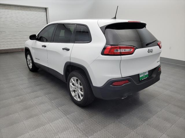 used 2017 Jeep Cherokee car, priced at $15,295