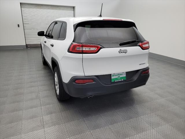 used 2017 Jeep Cherokee car, priced at $15,295