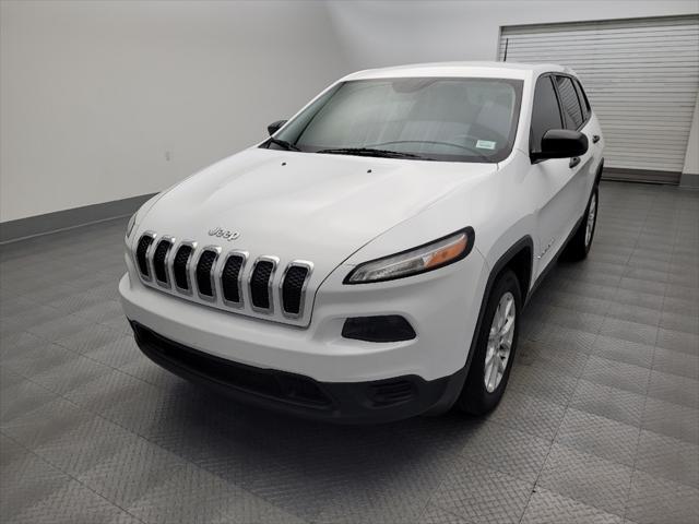 used 2017 Jeep Cherokee car, priced at $15,295