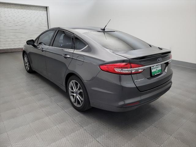 used 2017 Ford Fusion car, priced at $14,095