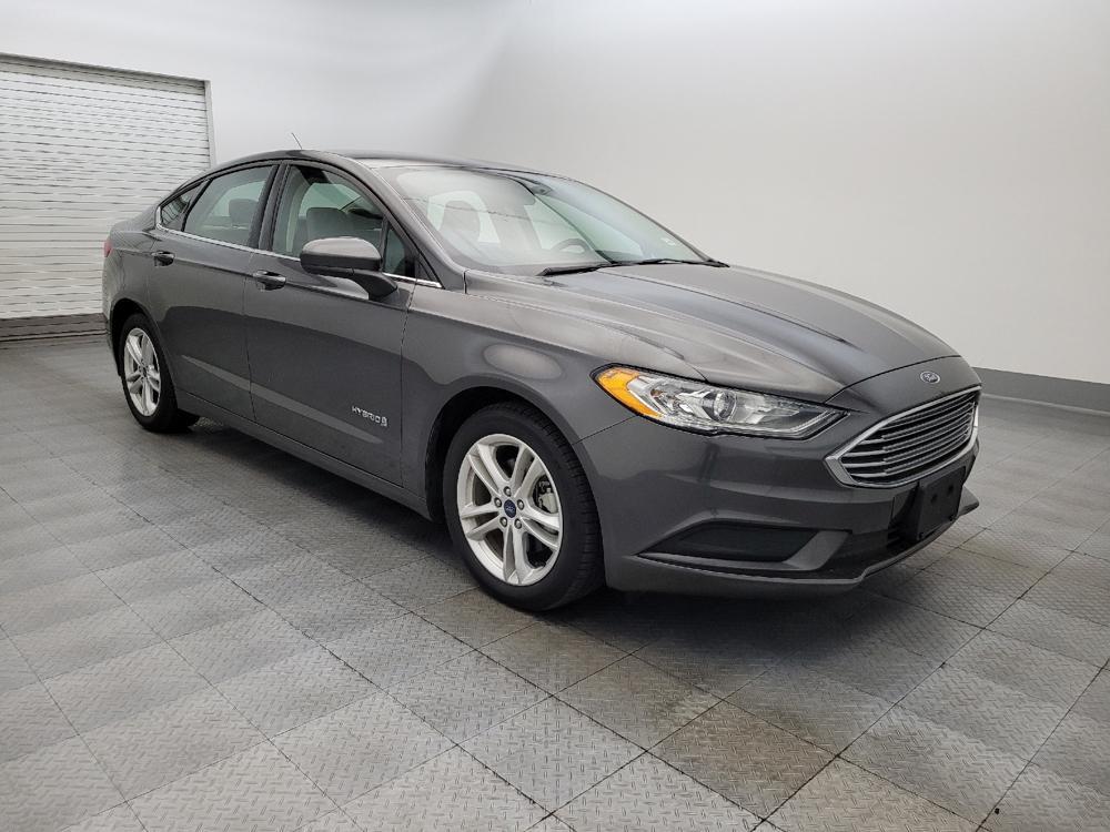 used 2018 Ford Fusion Hybrid car, priced at $18,795