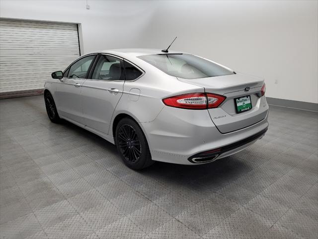 used 2016 Ford Fusion car, priced at $13,595