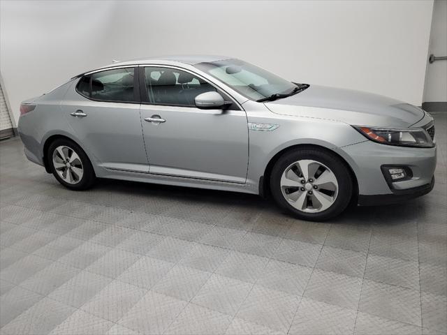 used 2014 Kia Optima Hybrid car, priced at $13,195