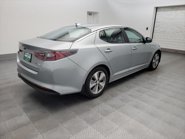 used 2014 Kia Optima Hybrid car, priced at $13,195