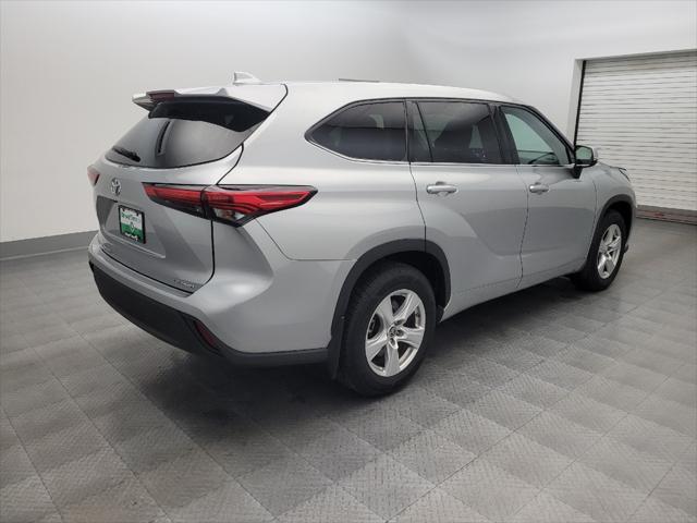 used 2021 Toyota Highlander car, priced at $25,795