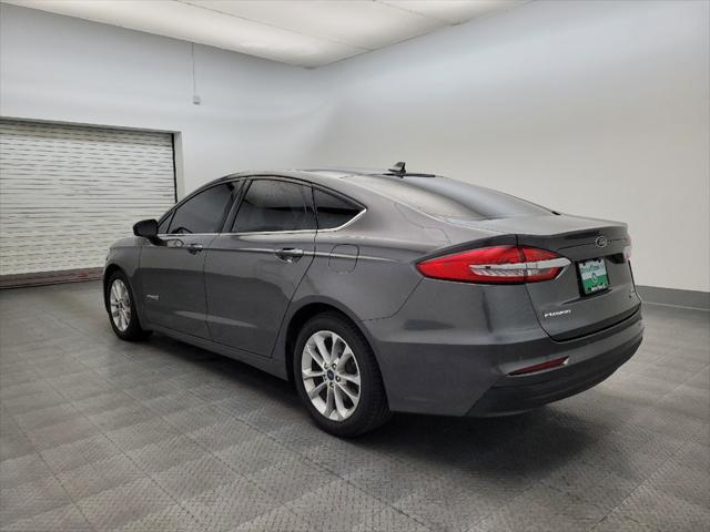 used 2019 Ford Fusion Hybrid car, priced at $15,495