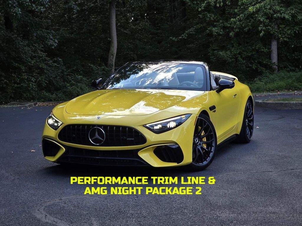 used 2022 Mercedes-Benz AMG SL 55 car, priced at $84,995
