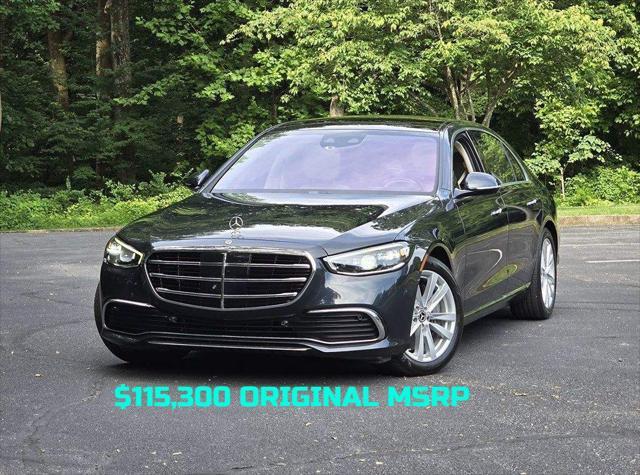 used 2021 Mercedes-Benz S-Class car, priced at $59,995
