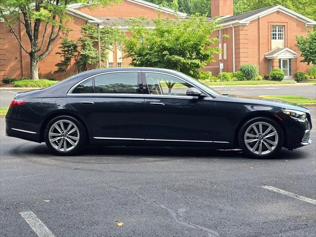 used 2021 Mercedes-Benz S-Class car, priced at $59,995