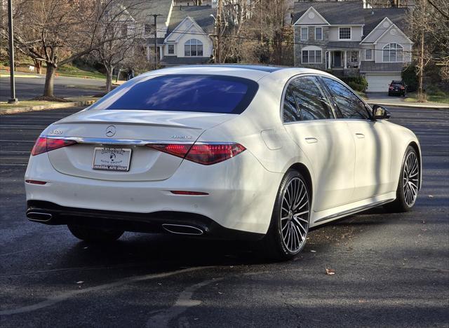 used 2022 Mercedes-Benz S-Class car, priced at $59,695