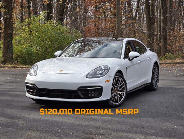 used 2021 Porsche Panamera e-Hybrid car, priced at $67,295