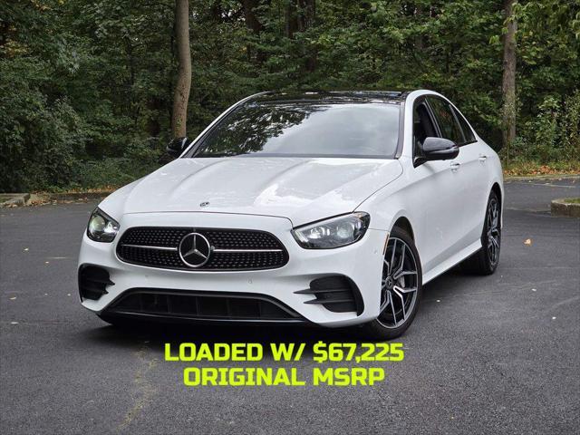 used 2021 Mercedes-Benz E-Class car, priced at $36,995