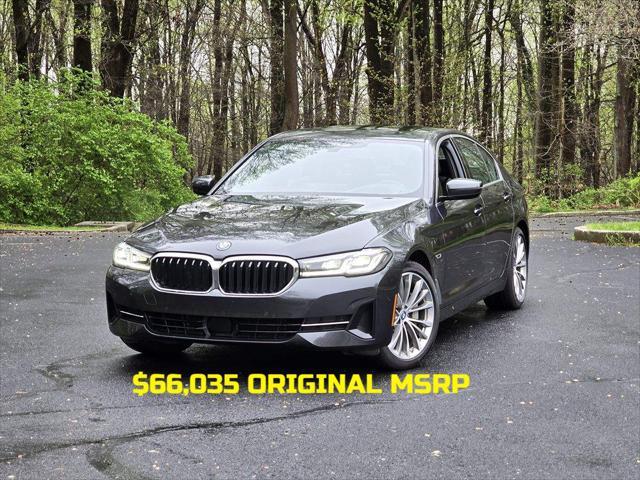 used 2022 BMW 530e car, priced at $34,378