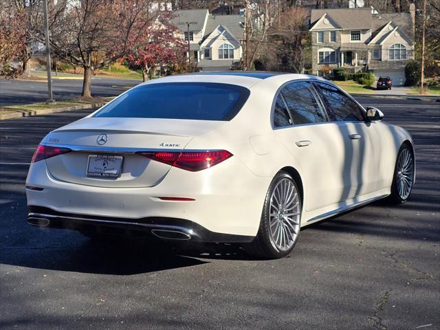 used 2022 Mercedes-Benz S-Class car, priced at $73,495