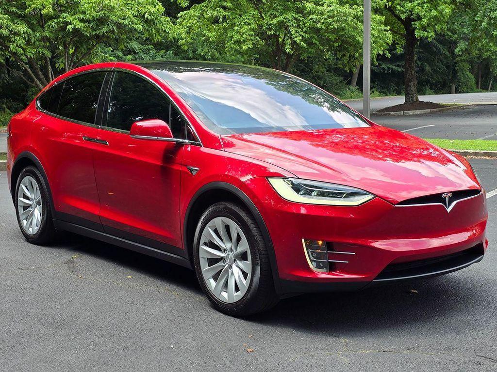 used 2020 Tesla Model X car, priced at $39,995