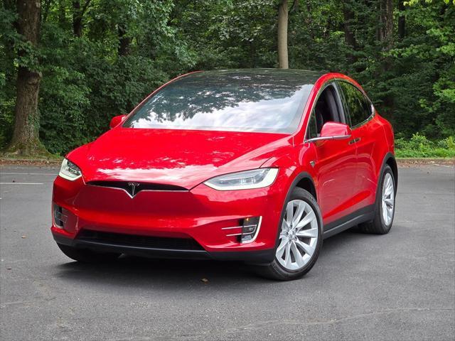 used 2020 Tesla Model X car, priced at $48,348