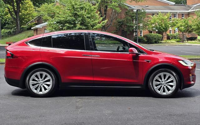 used 2020 Tesla Model X car, priced at $48,348