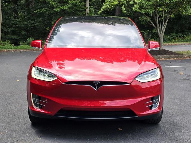 used 2020 Tesla Model X car, priced at $48,348