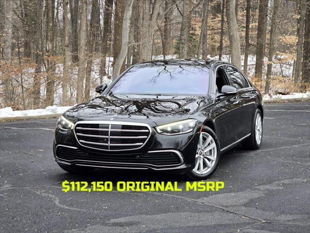 used 2022 Mercedes-Benz S-Class car, priced at $57,487