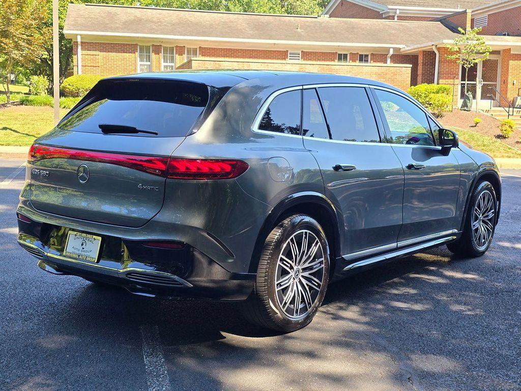 used 2023 Mercedes-Benz EQS 580 car, priced at $57,500