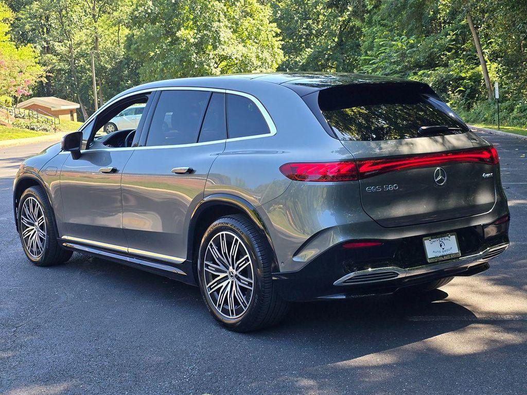 used 2023 Mercedes-Benz EQS 580 car, priced at $57,500