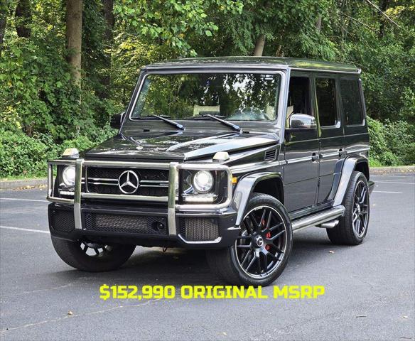 used 2018 Mercedes-Benz AMG G 63 car, priced at $78,820