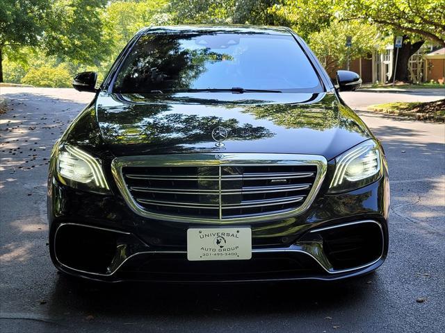 used 2018 Mercedes-Benz AMG S 63 car, priced at $59,695