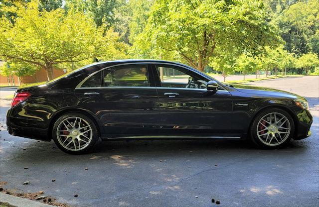 used 2018 Mercedes-Benz AMG S 63 car, priced at $59,695