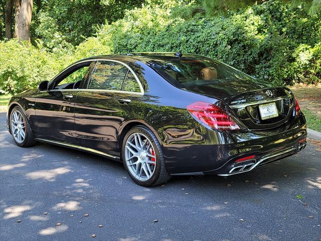 used 2018 Mercedes-Benz AMG S 63 car, priced at $59,695