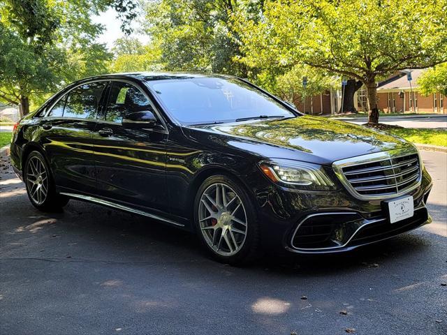 used 2018 Mercedes-Benz AMG S 63 car, priced at $59,695