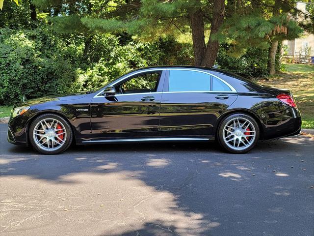 used 2018 Mercedes-Benz AMG S 63 car, priced at $59,695