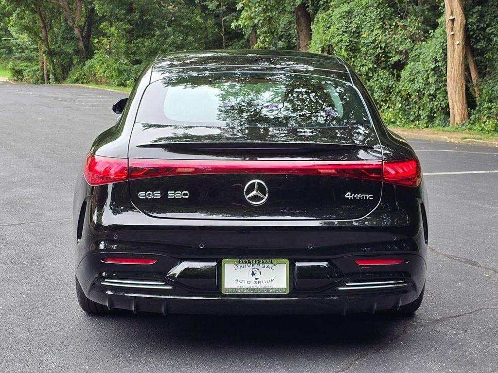 used 2022 Mercedes-Benz EQS 580 car, priced at $53,500