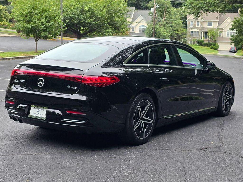 used 2022 Mercedes-Benz EQS 580 car, priced at $53,500