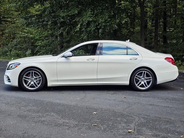 used 2020 Mercedes-Benz S-Class car, priced at $49,995