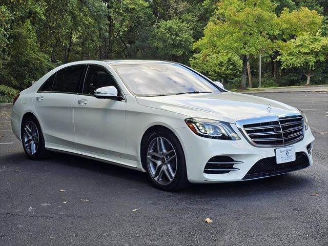 used 2020 Mercedes-Benz S-Class car, priced at $49,995