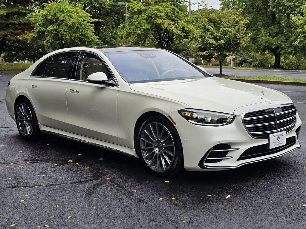 used 2022 Mercedes-Benz S-Class car, priced at $59,500