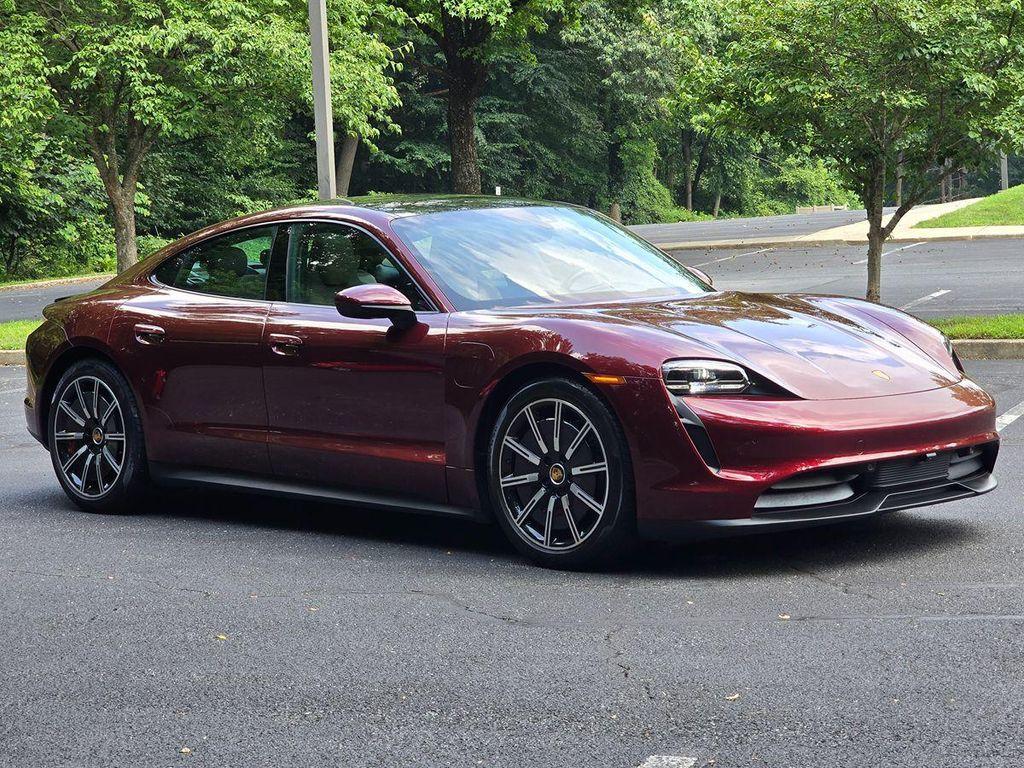 used 2022 Porsche Taycan car, priced at $54,995