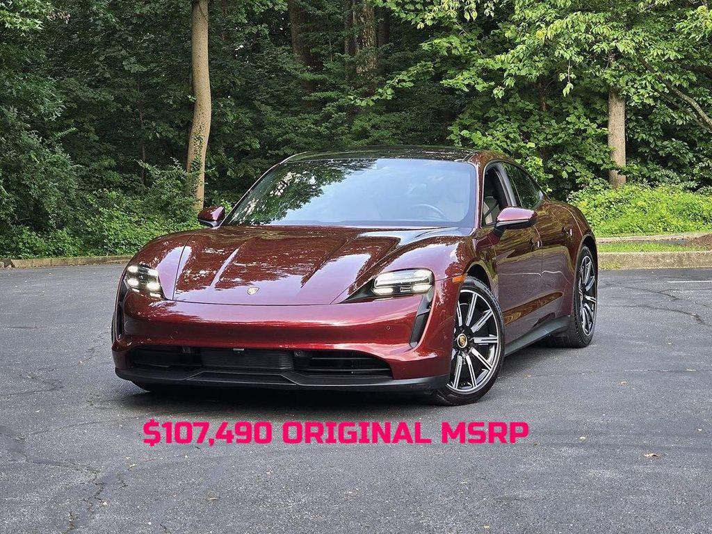 used 2022 Porsche Taycan car, priced at $54,995