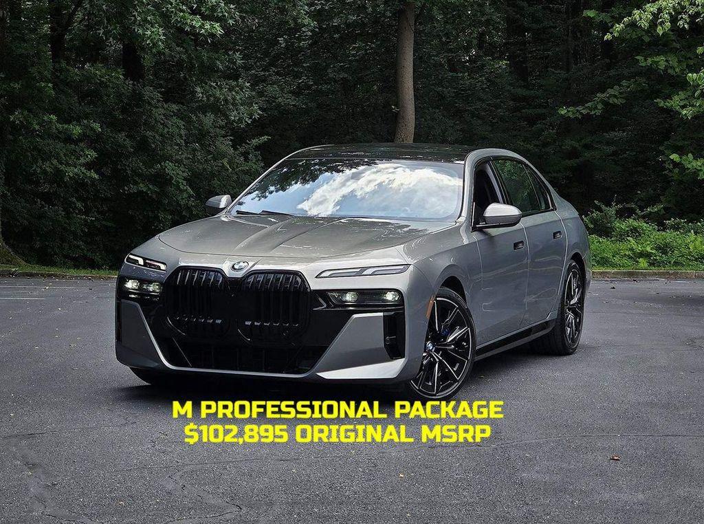 used 2023 BMW 740 car, priced at $73,270