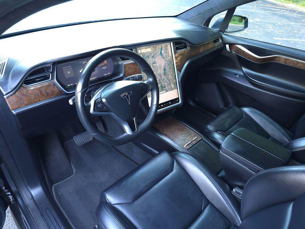 used 2018 Tesla Model X car, priced at $27,995