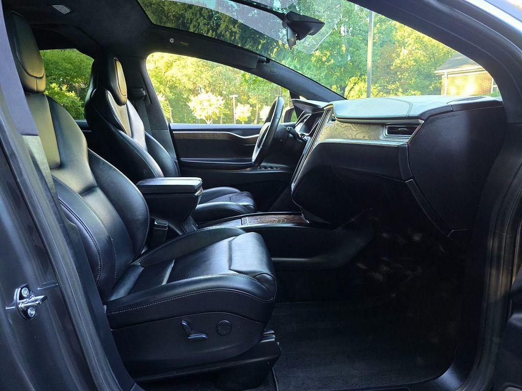 used 2018 Tesla Model X car, priced at $27,995