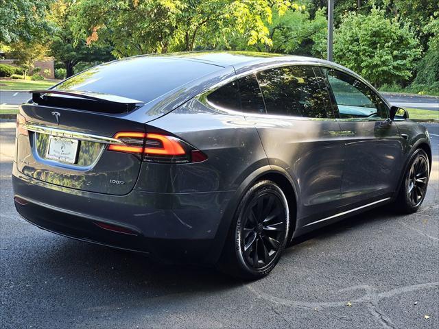 used 2018 Tesla Model X car, priced at $34,447