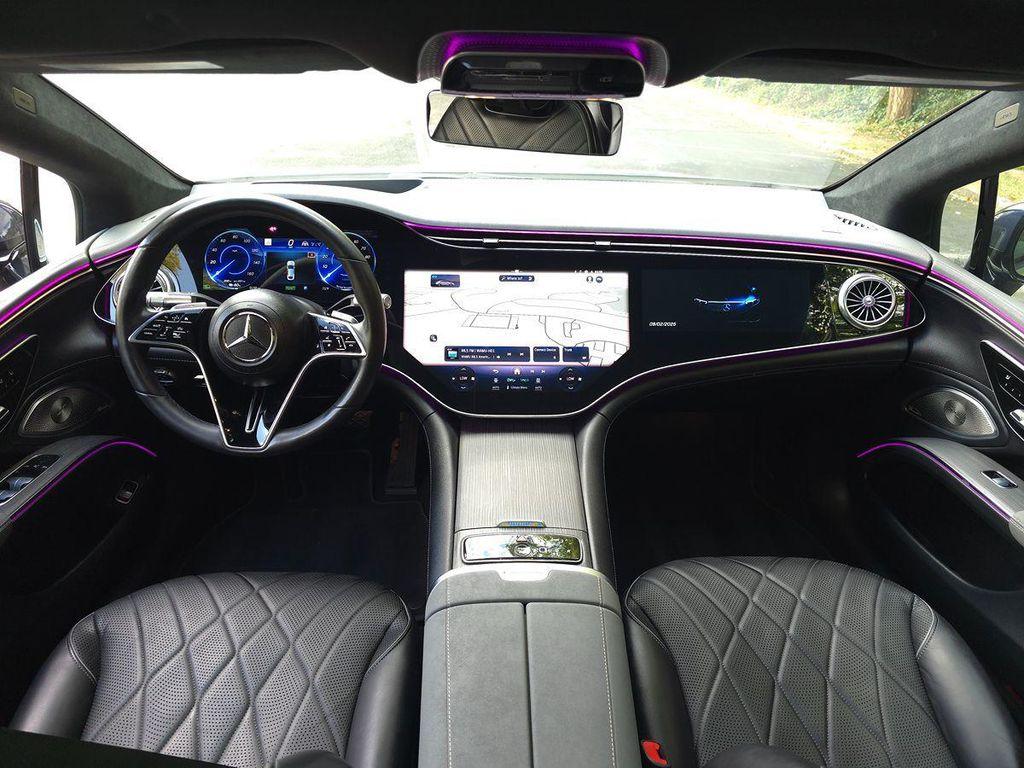 used 2023 Mercedes-Benz EQS 580 car, priced at $54,995